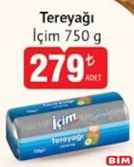 İÇİM TEREYAĞI 750 G İÇİM TEREYAĞI 750 G